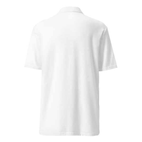 Unisex pique polo shirt - Image 4